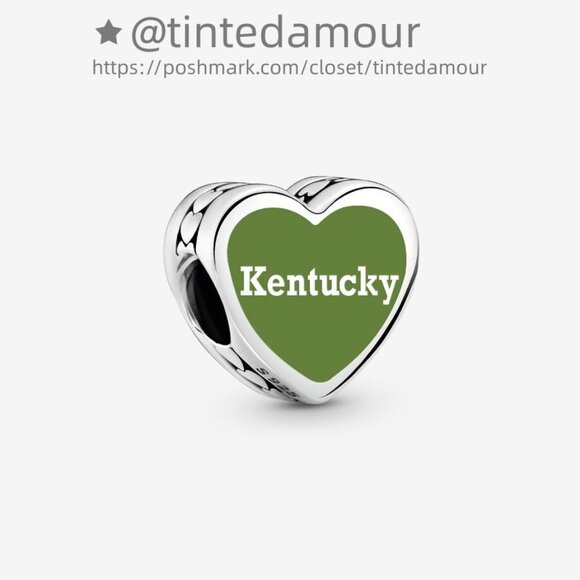 Pandora Kentucky Heart Charm|Pendant - Picture 2 of 2